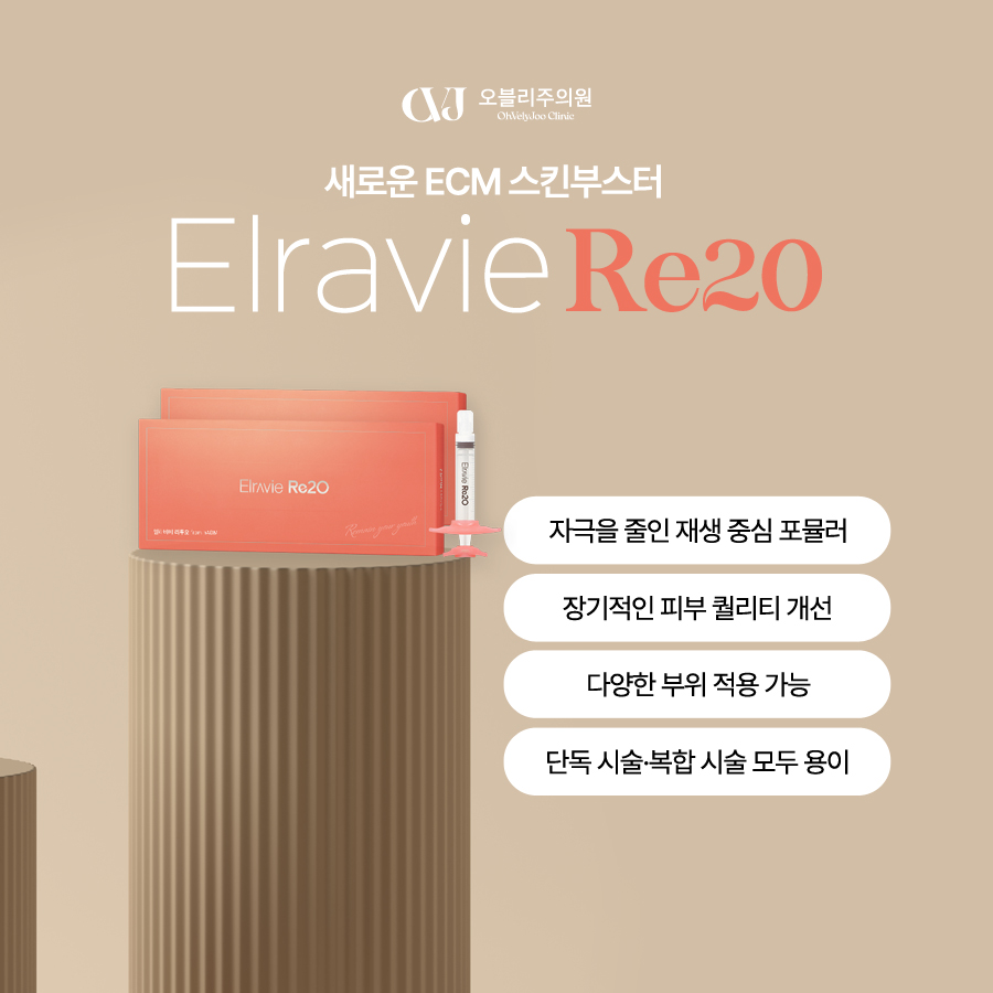 ECM 구조와 리투오 스킨부스터 원리