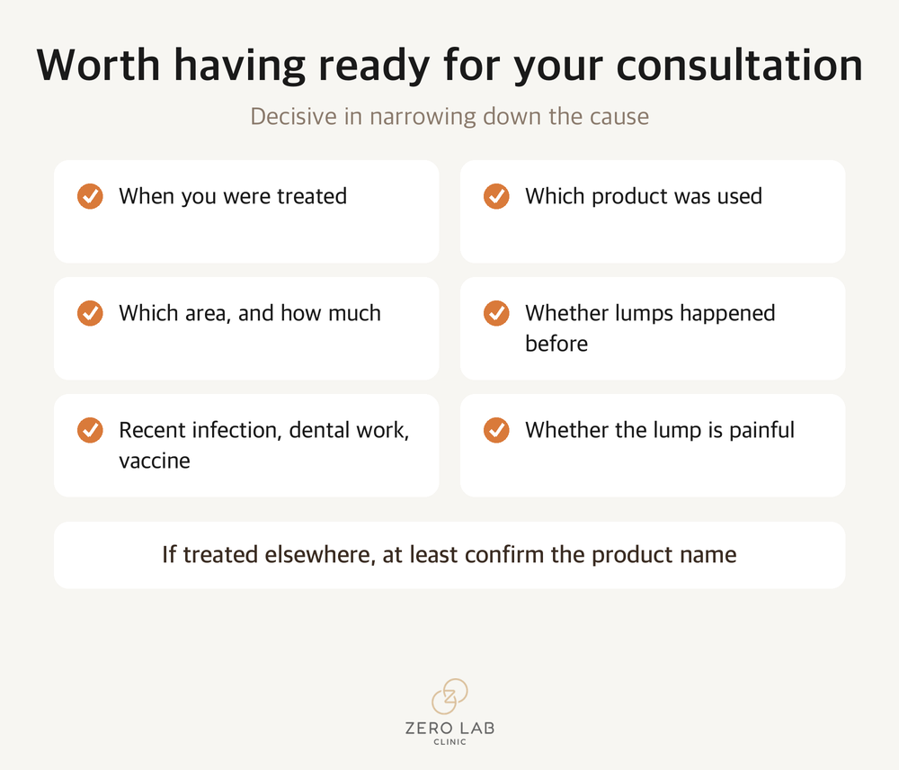Checklist before your consultation