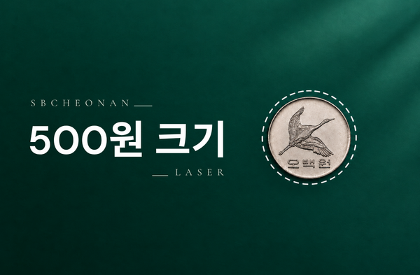 500원 크기