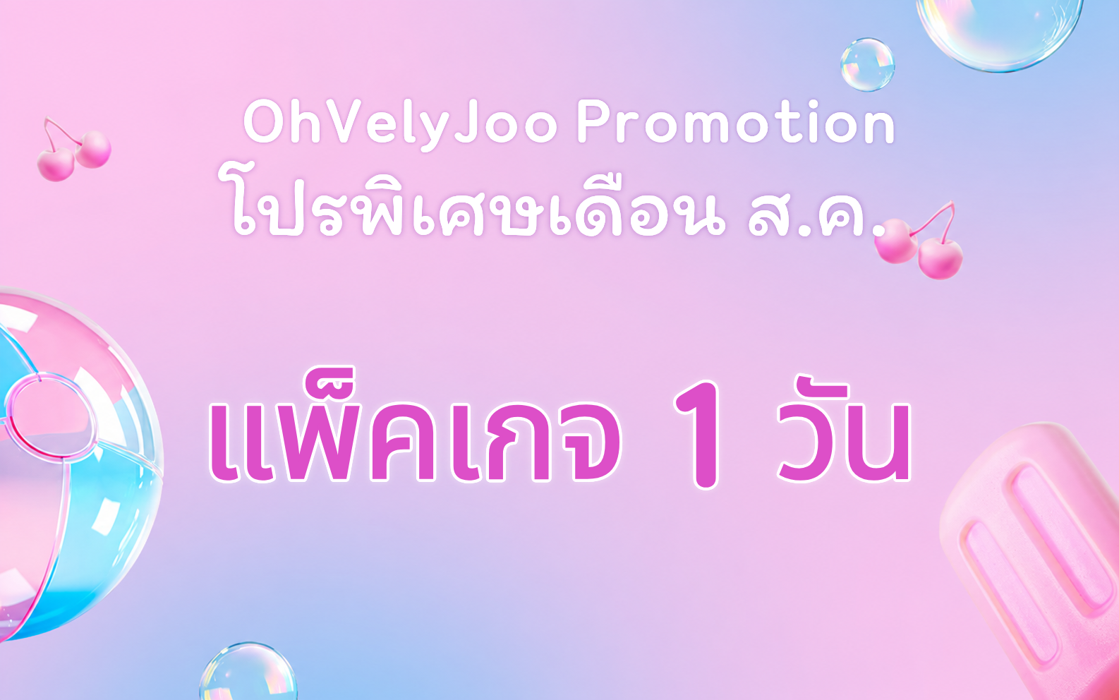 แพ็คเกจ 1 วัน