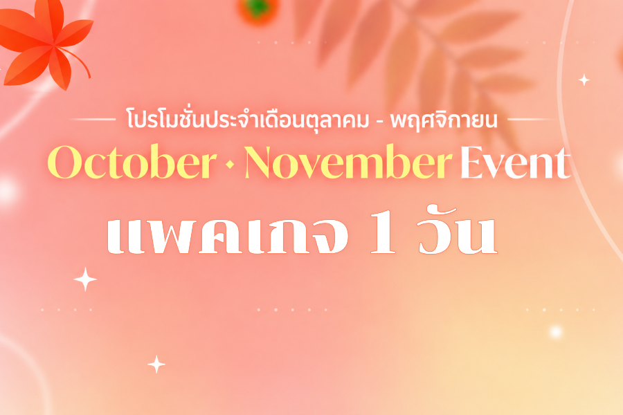 แพ็คเกจ 1 วัน