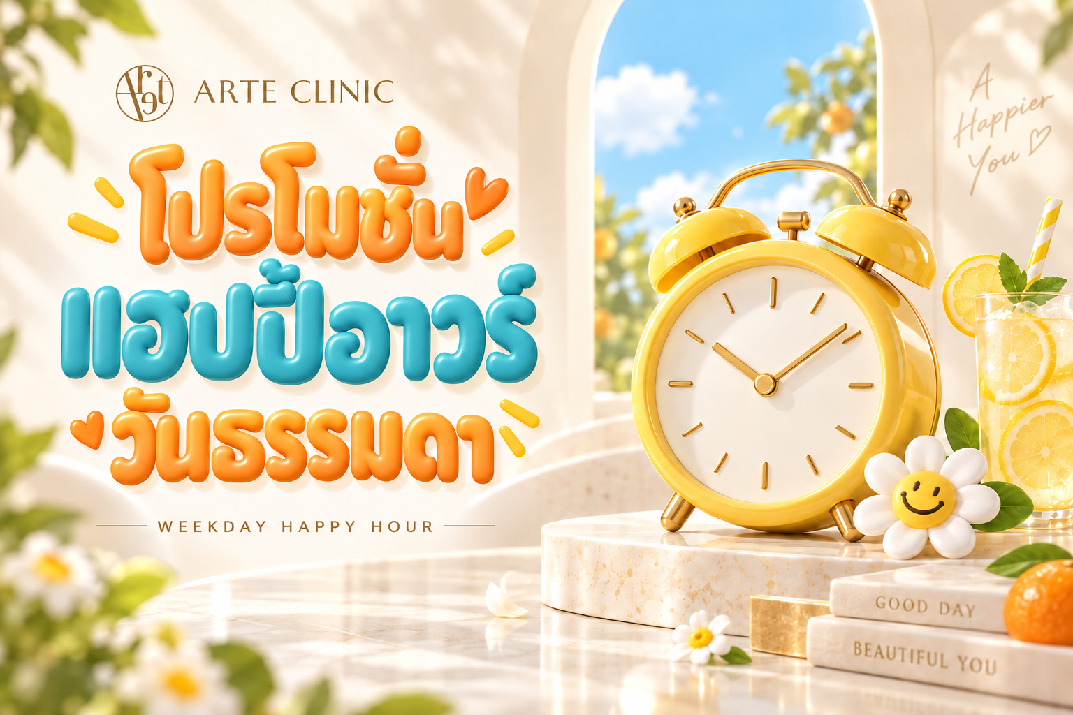โปรโมชันแฮปปี้อาวร์วันธรรมดา